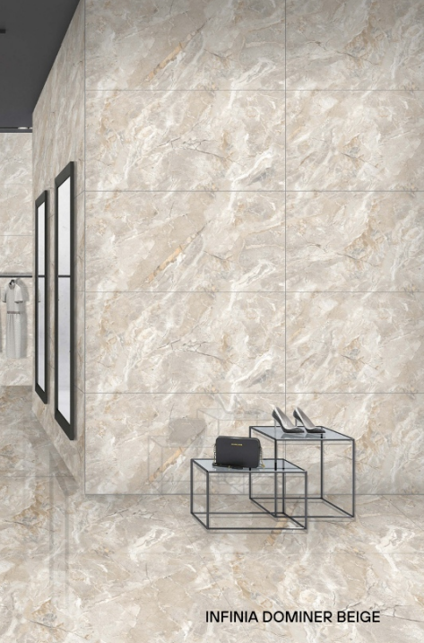 dark brown jeans Infinia-Dominer Beige - Image 2